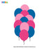 Dora Theme Colour 30 Pcs Balloons - image 1 of 2 | Party Supplies India