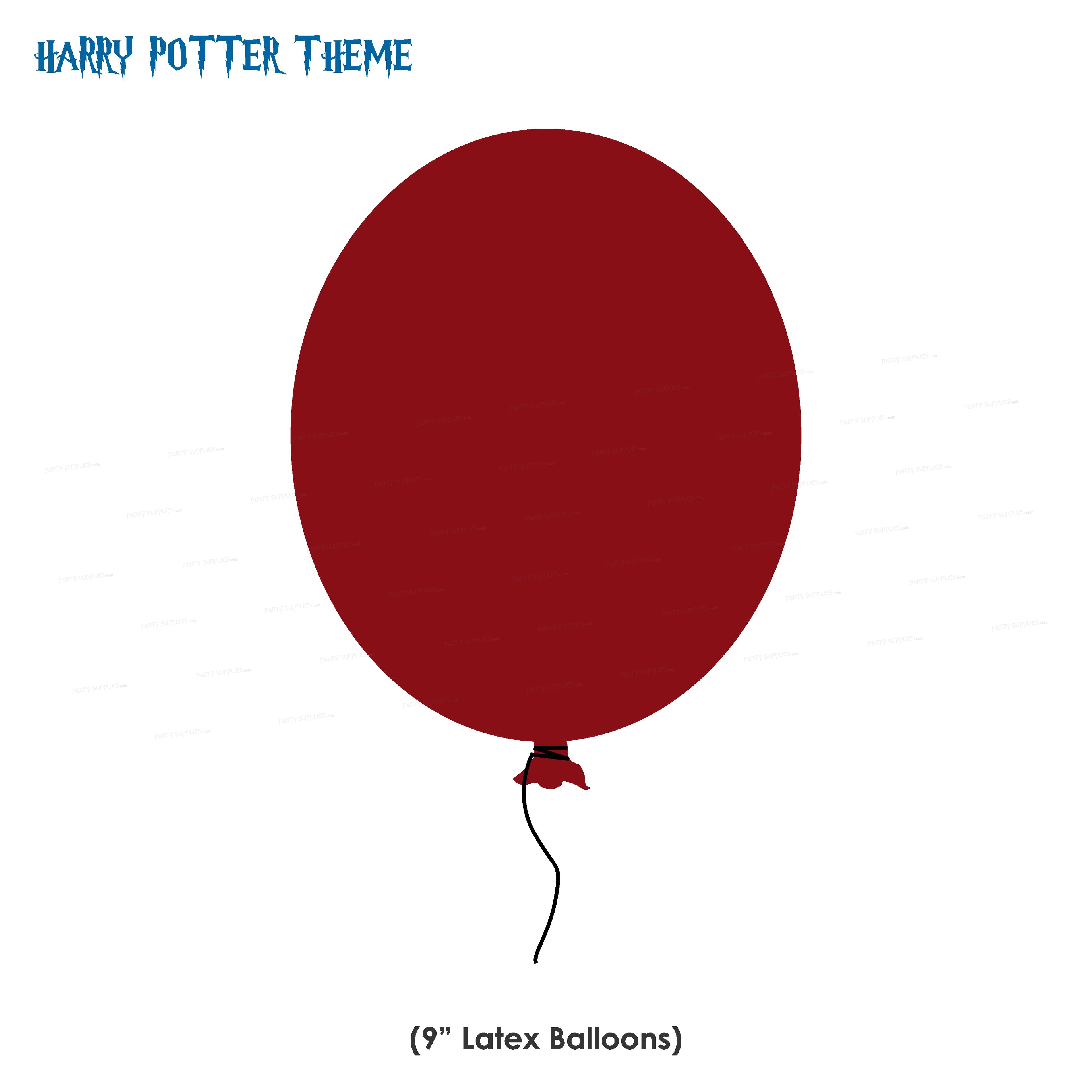 Harry Potter Theme Colour 30 Pcs Balloons