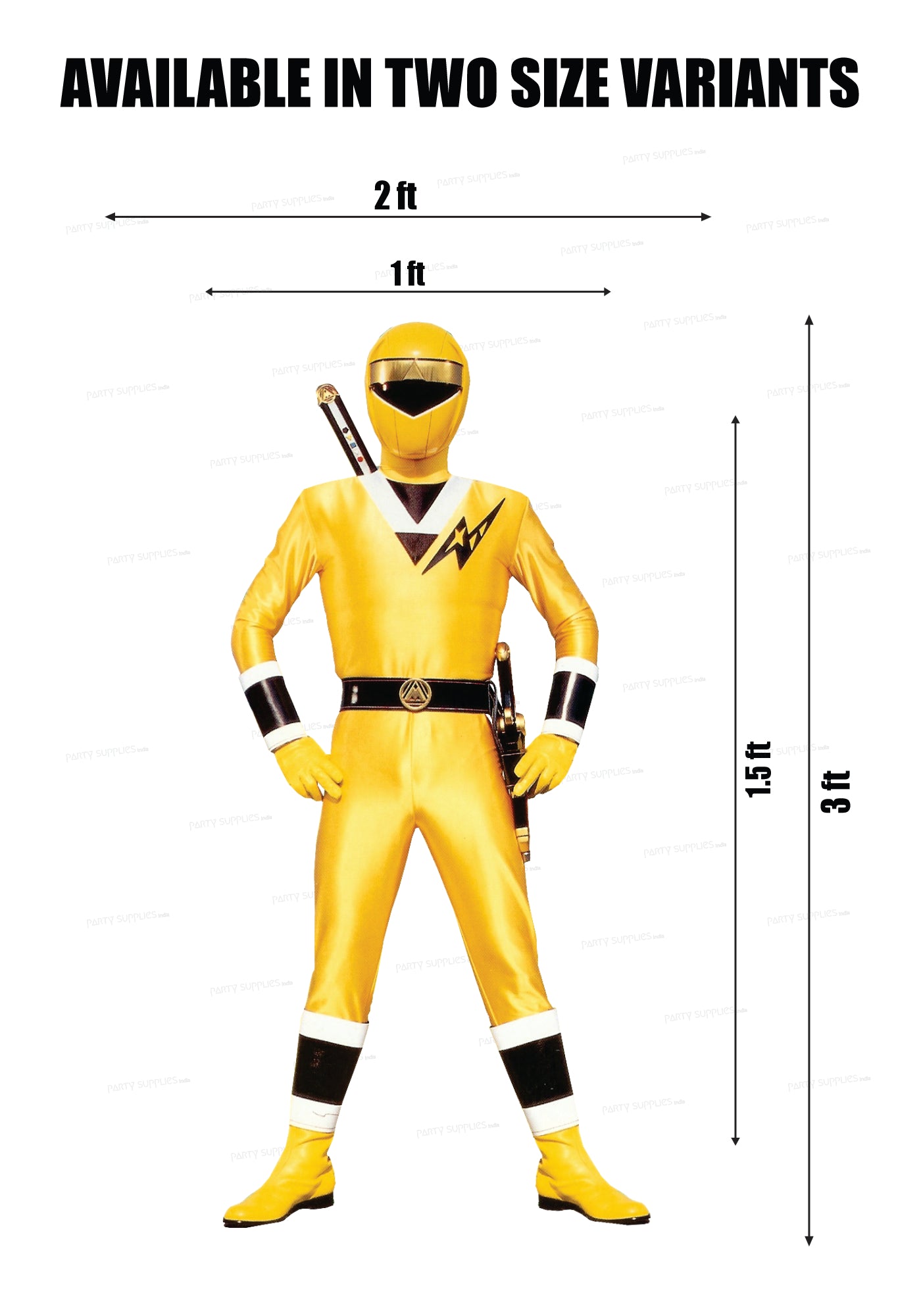 Power Rangers Theme Cutout - 03 | Kids birthday party – Party Supplies ...