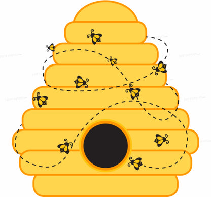 Bumble Bee Theme Cutout BMB-03