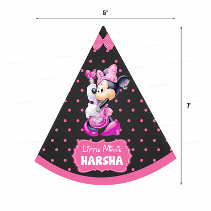 Minnie Mouse Theme Black Hat