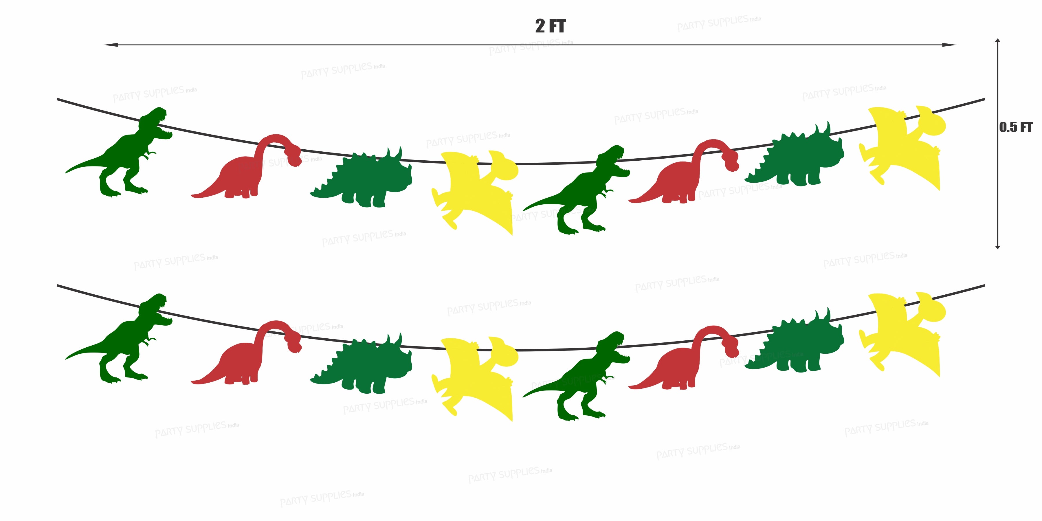 PSI Dinosaur Theme Flag Hanging