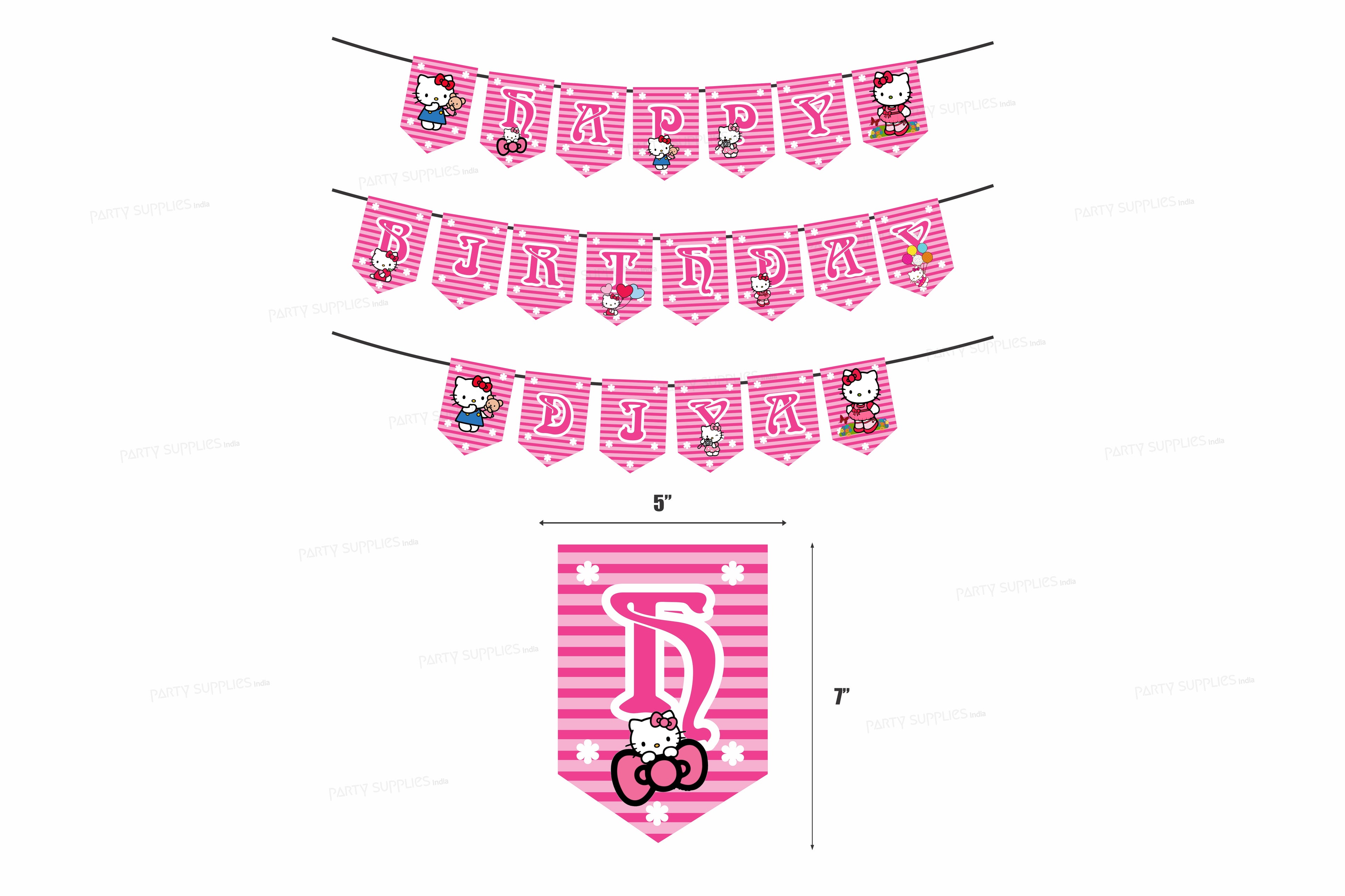 PSI Hello Kitty Theme Personalized Hanging