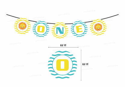 Sunshine Theme Boy Baby Age Hanging