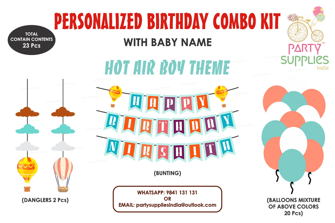 PSI Hot Air Boy Theme Basic Kit