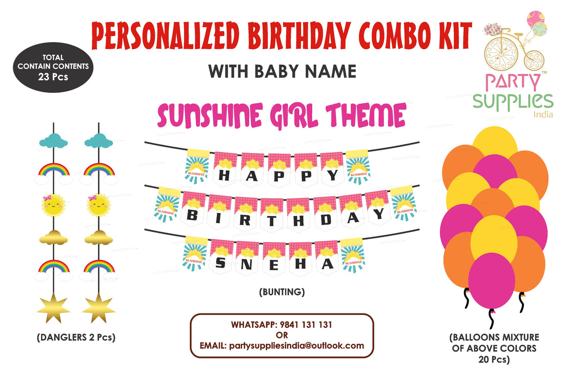 Sunshine Girl Theme Basic Kit
