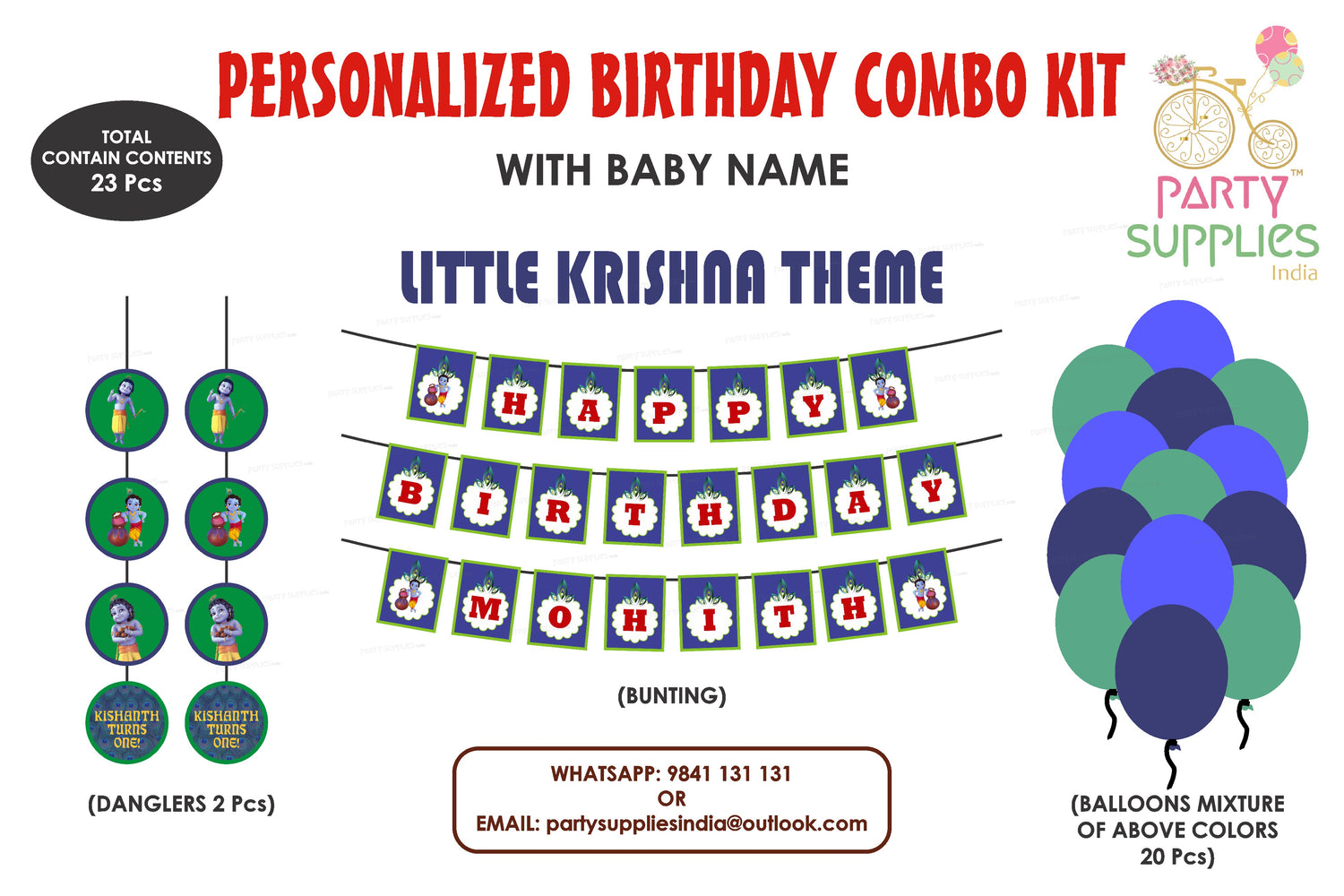 PSI Little Krishna Theme Basic Kit