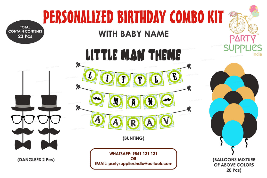 Little Man Theme Basic Kit
