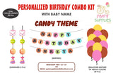 Candy Theme Basic Kit - image 1 of 4 | Party Supplies India