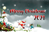 PSI Christmas Theme Backdrop - 04 - image 1 of 3 | Party Supplies India
