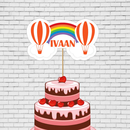 AEROPLANE THEME CLASSIC CAKE TOPPER