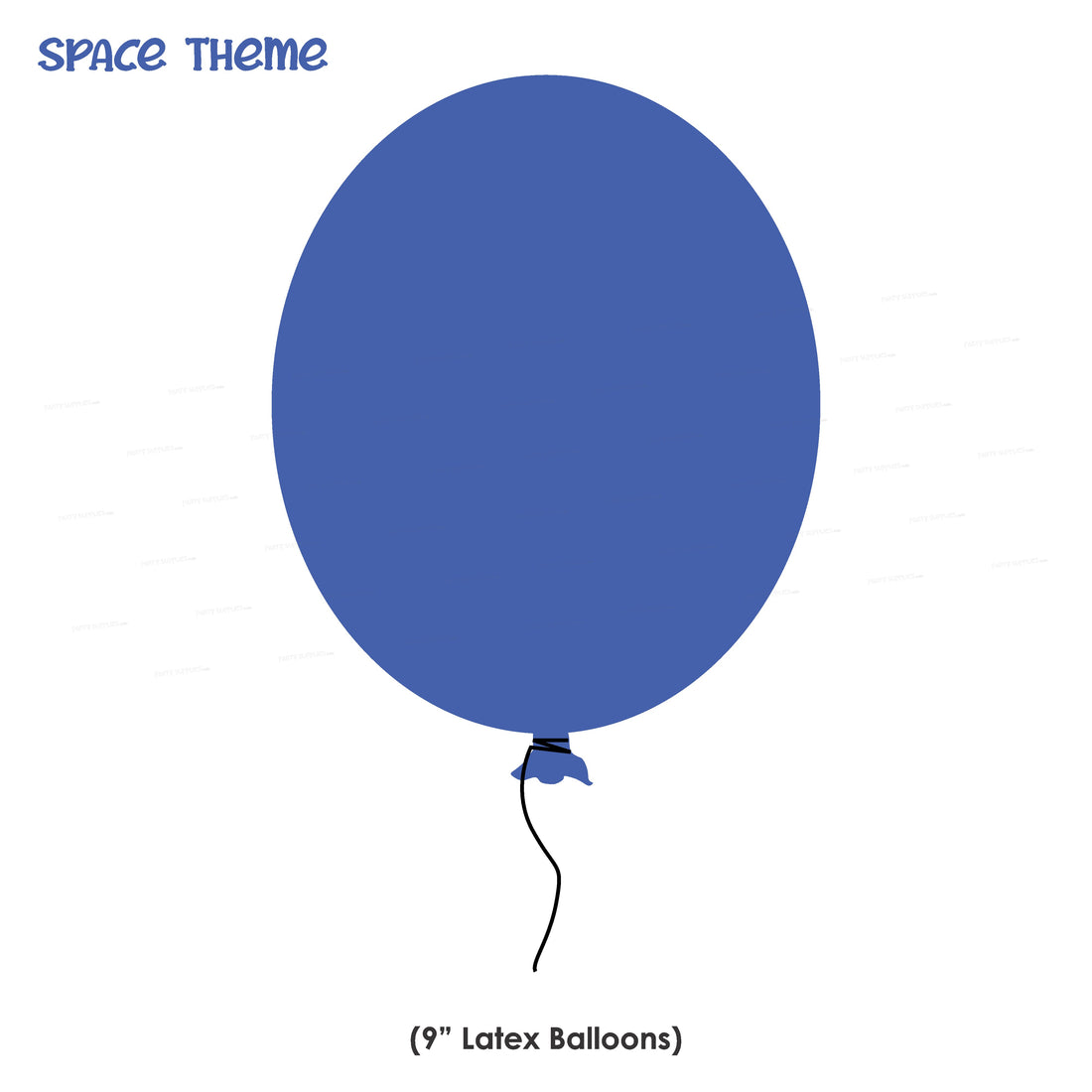 PSI Space Theme Colour 60 Pcs Balloons