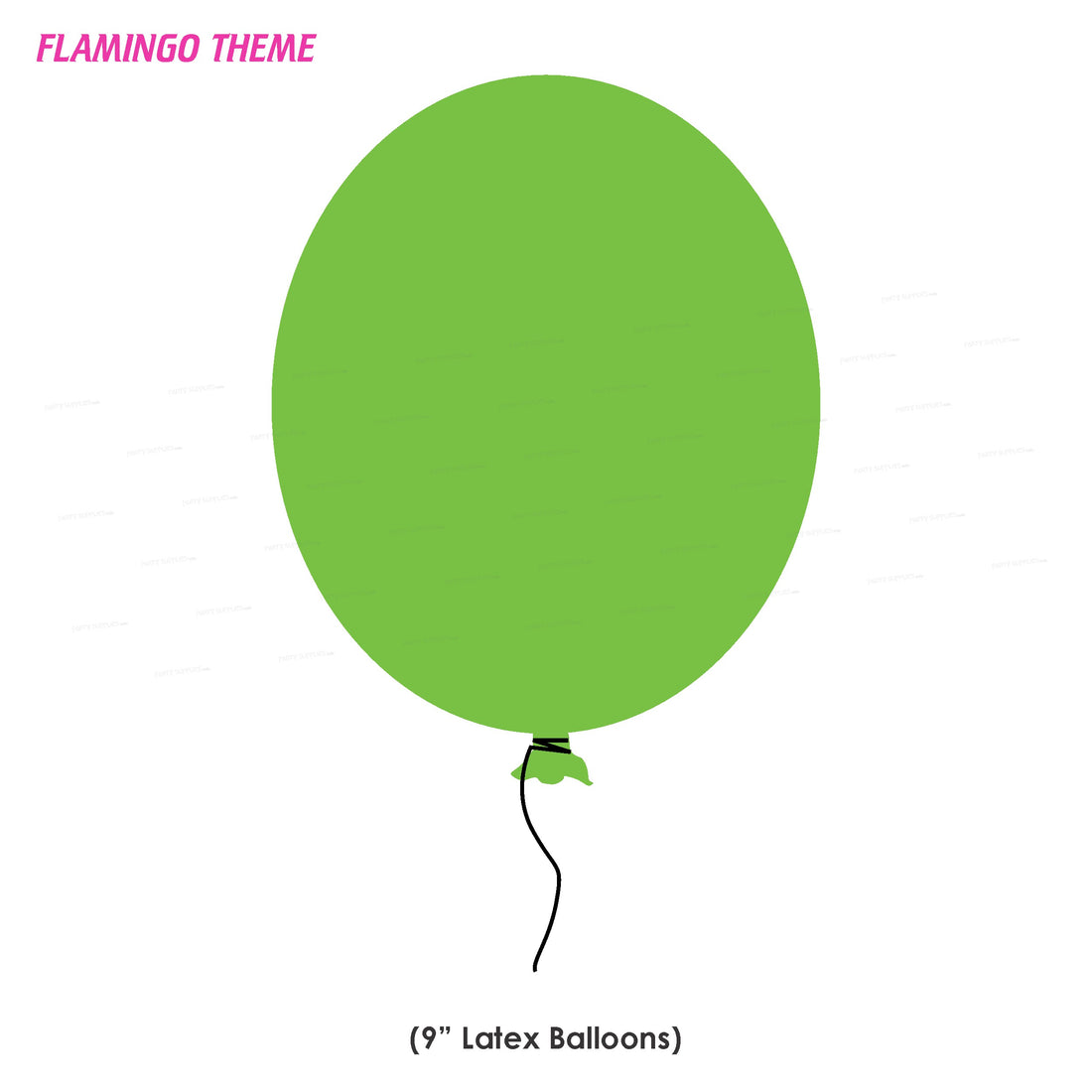 PSI Flamingo Theme Colour 60 Pcs. Balloons