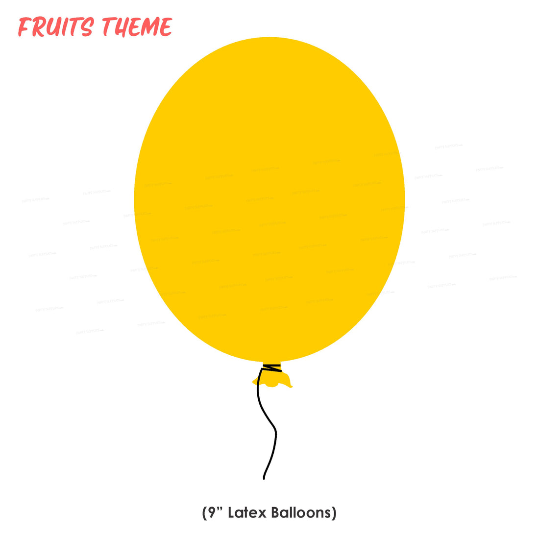 PSI Fruits Theme Colour 60 Pcs. Balloons