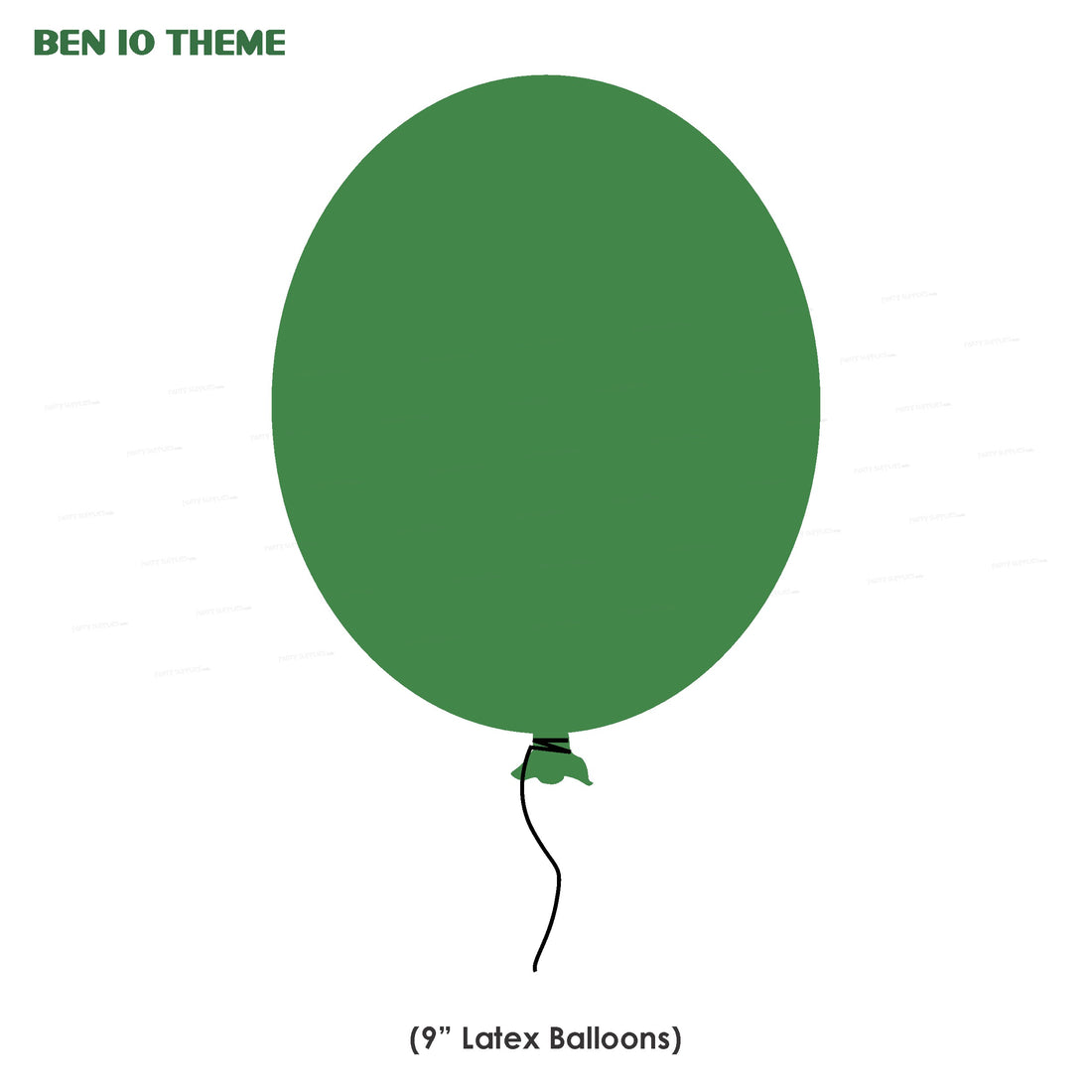 PSI Ben 10 Theme Colour 60 Pcs. Balloons