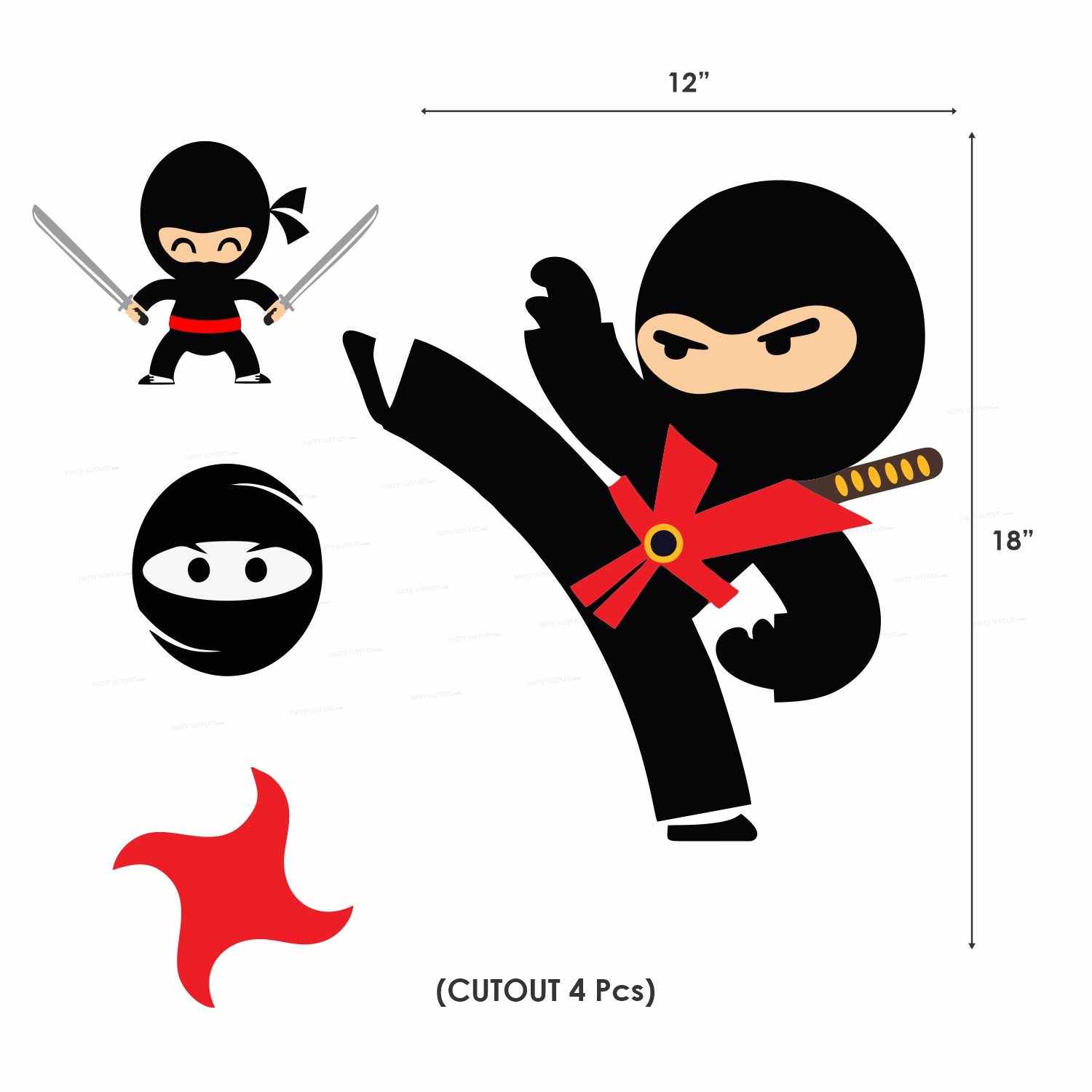 PSI Ninja Theme Premium Combo Kit