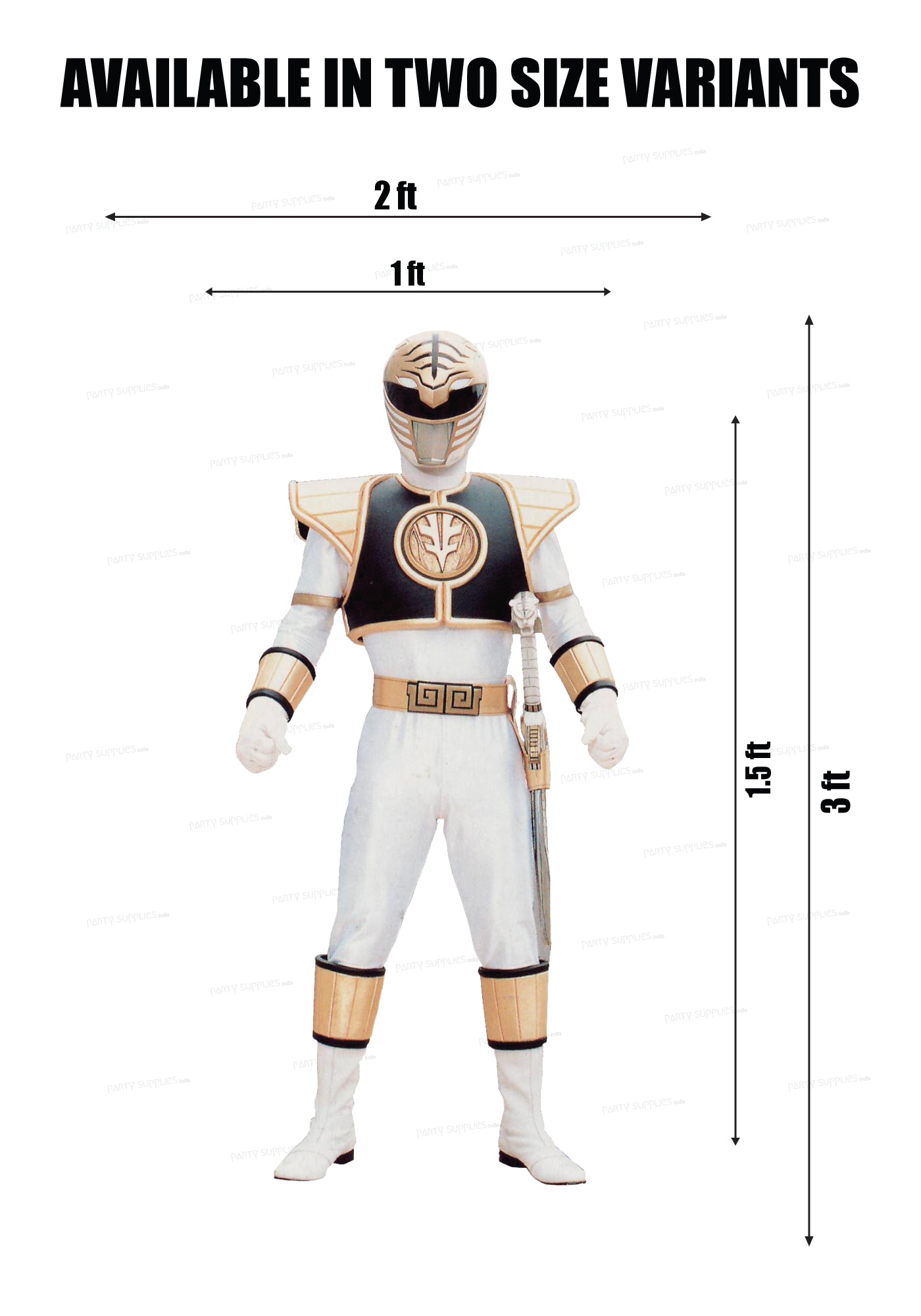 Power Rangers Theme Cutout PWR-07