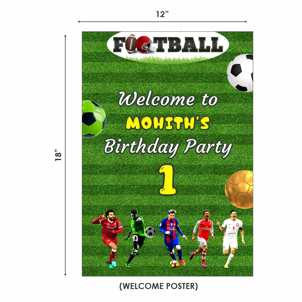PSI Football Theme Preferred Combo Kit