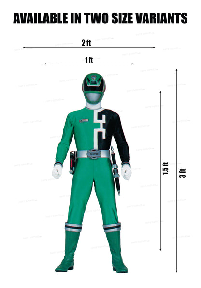 Power Rangers Theme Cutout PWR-09