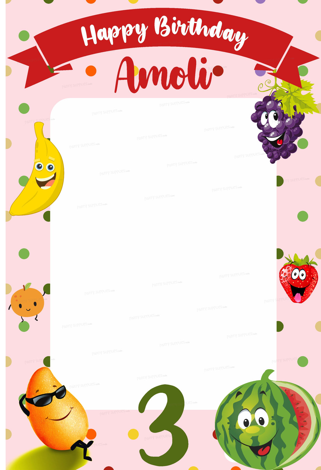 Fruits Theme Customized PhotoBooth