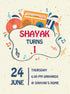 Music Theme Invite - image 1 of 3 | Party Supplies India