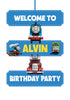 Thomas and Friends Theme Door Poster - image 1 of 3 | Party Supplies India