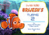 Nemo and Dory Theme Invite - image 1 of 3 | Party Supplies India
