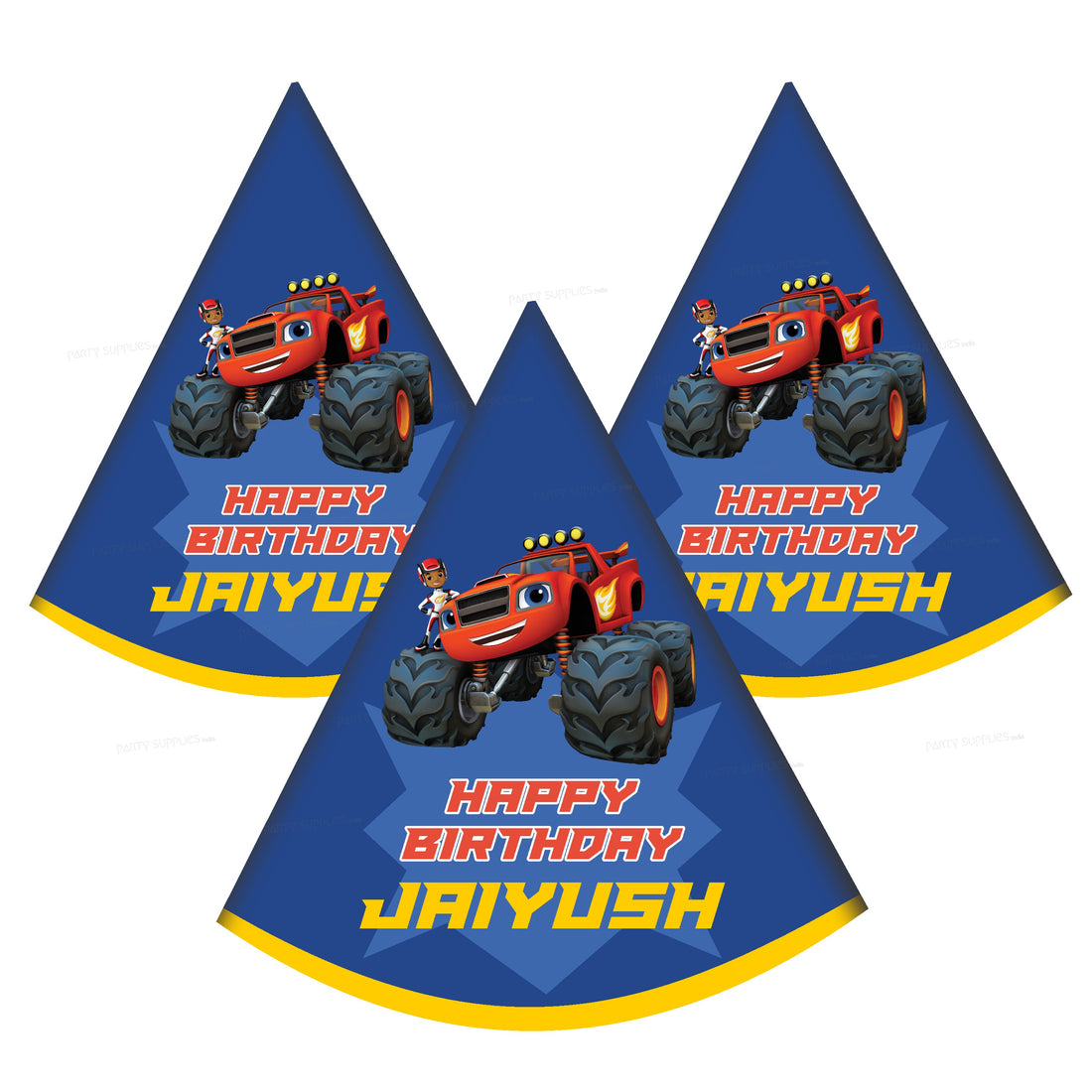 Blaze and the Monster Machines Theme Customized Hat