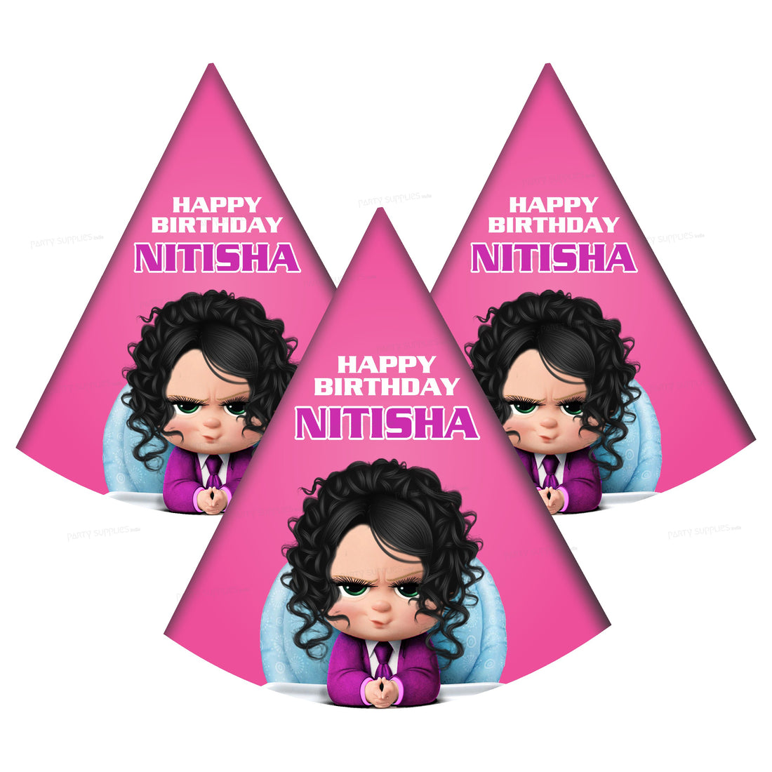 Girl Boss Baby Theme Customized Hat