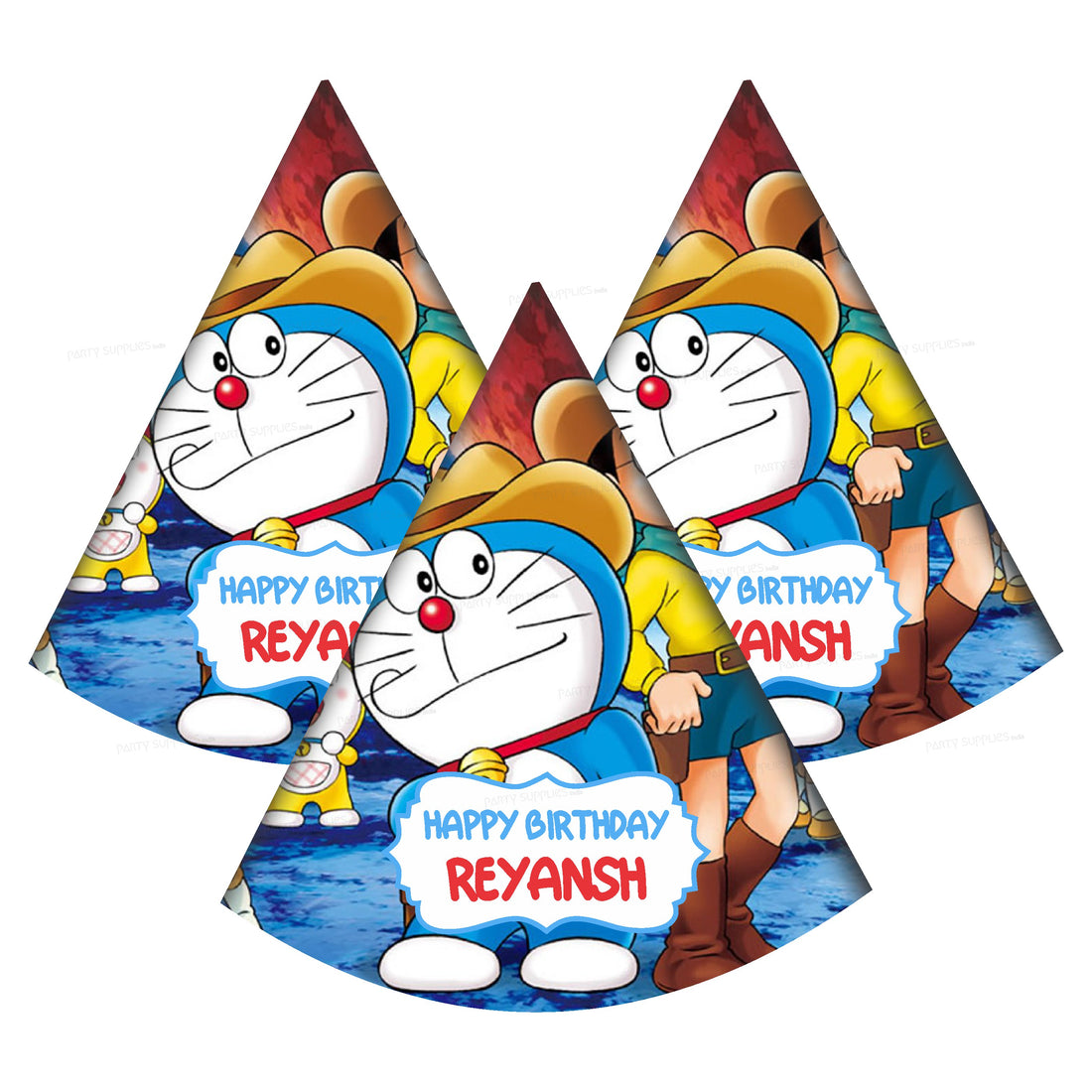 Doraemon Theme Customized Hat