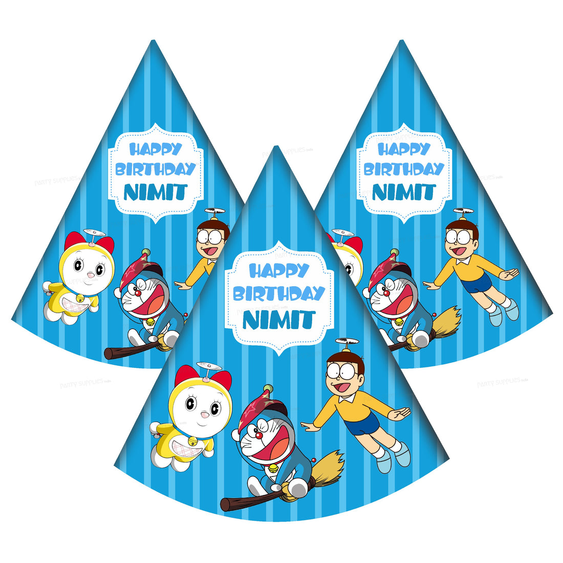 Doraemon Theme Personalized Hat