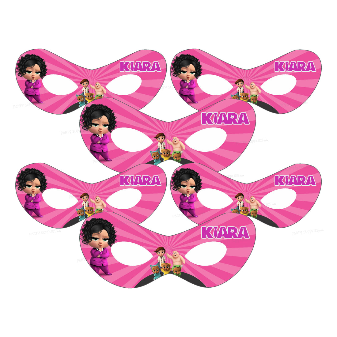 Girl Boss Baby Theme Customized Eye Mask