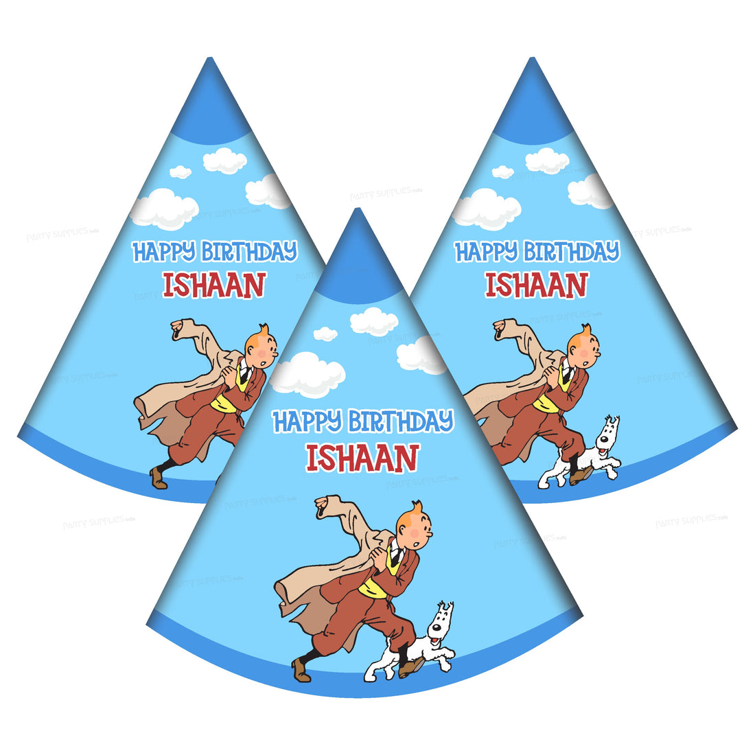 Tintin Theme Personalized Hat