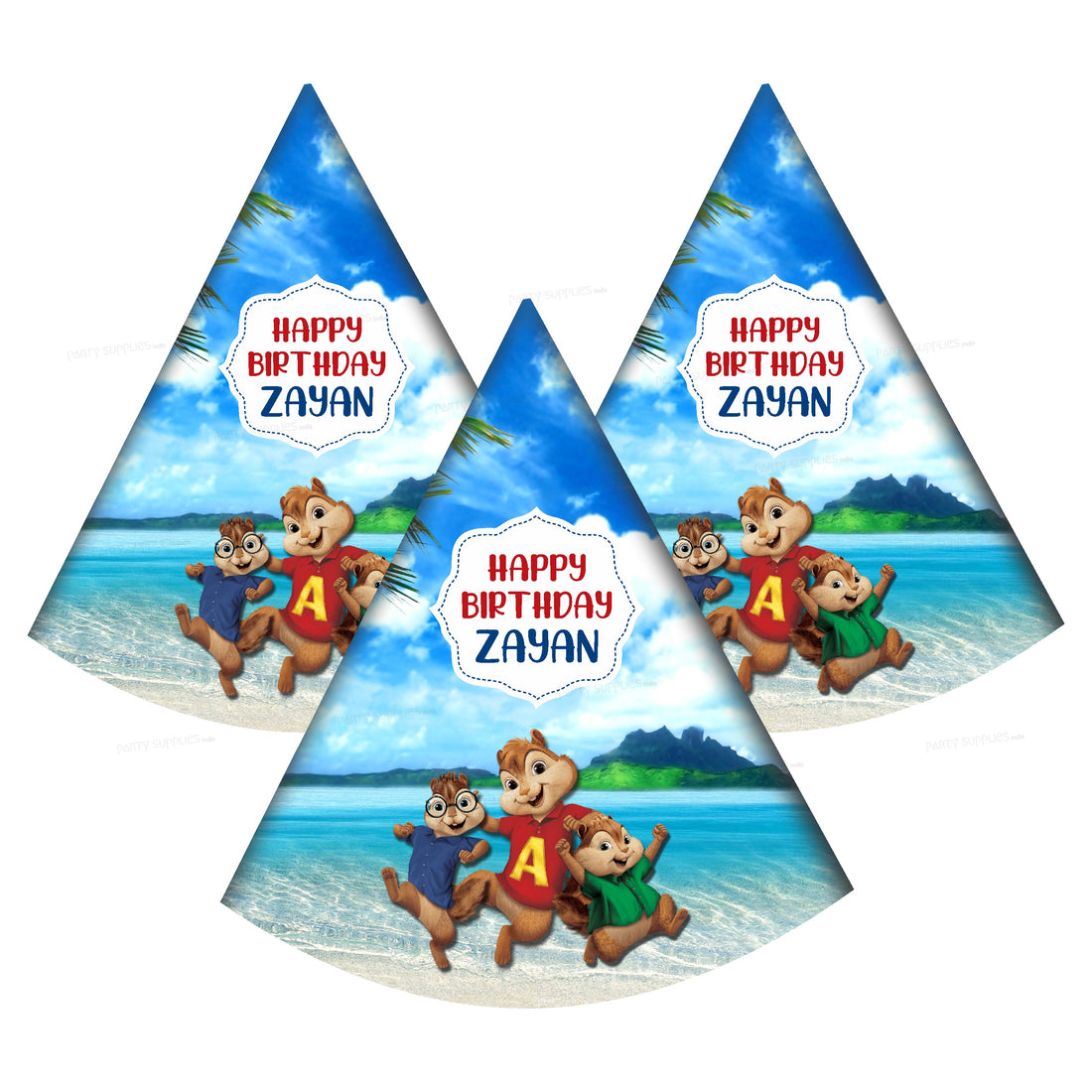 Alvin and Chipmunks Theme Personalized Hat