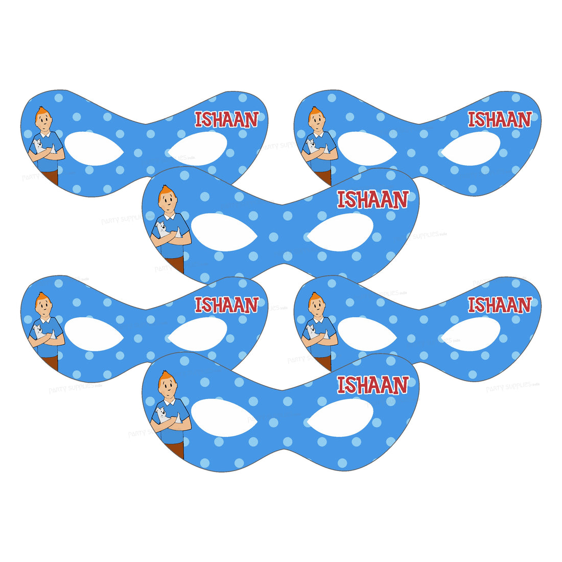 Tintin Theme Eye Mask