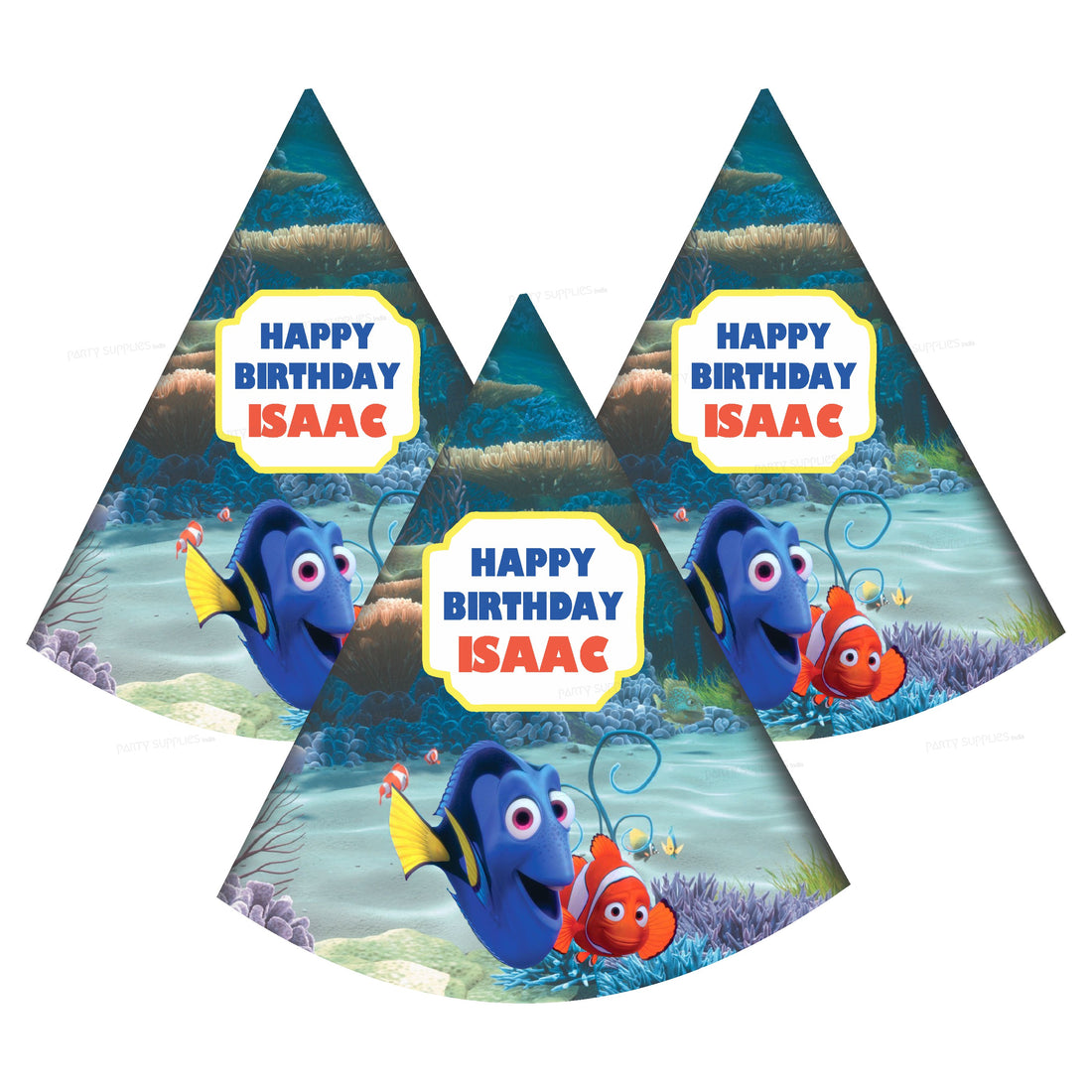 Nemo and Dory Theme Customized Hat