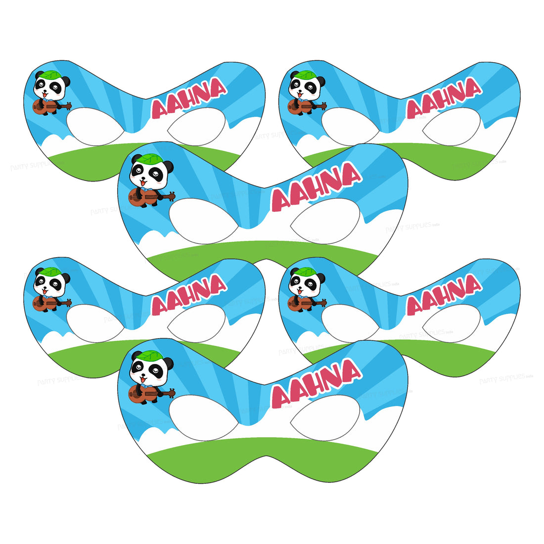 Baby Bus Theme Personalized Eye Mask