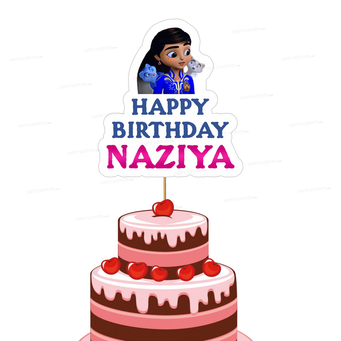 Mira Royal detective Theme Customized Cake Topper