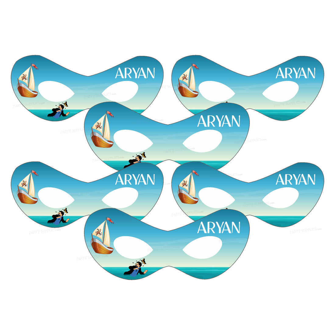 Tintin Theme Customized Eye Mask