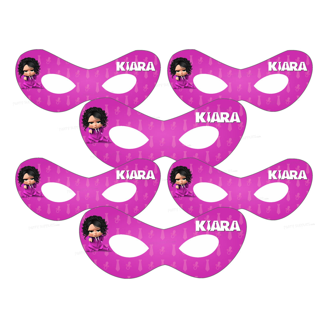 Girl Boss Baby Theme Eye Mask