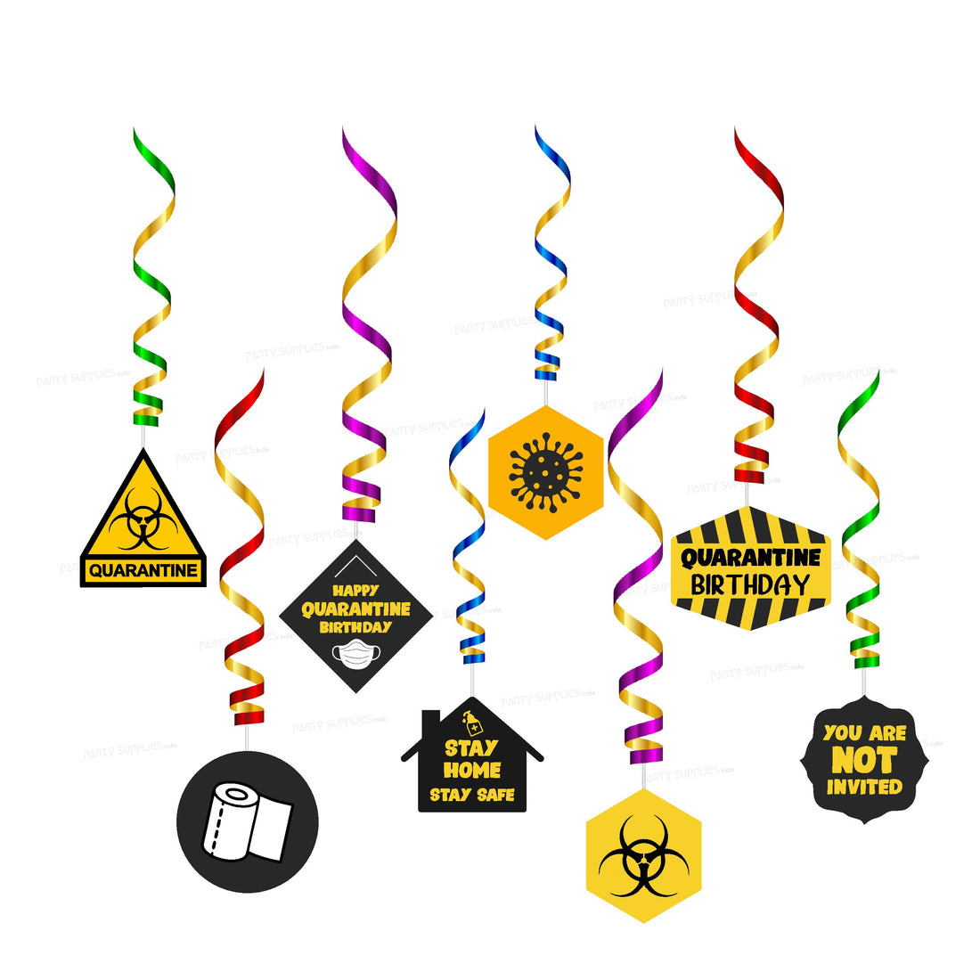 Quarantine Theme Classic Swirls