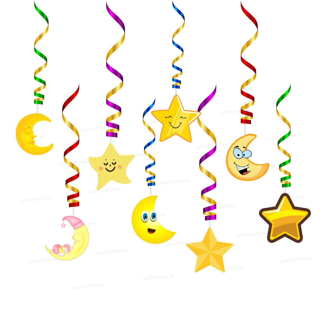 Twinkle Twinkle Little Star Boy Theme Swirls