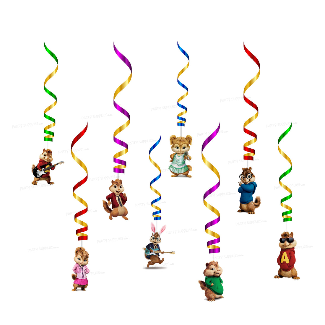 Alvin and Chipmunks Theme Swirls