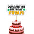 Quarantine Theme Cake Topper - image 1 of 3 | Party Supplies India