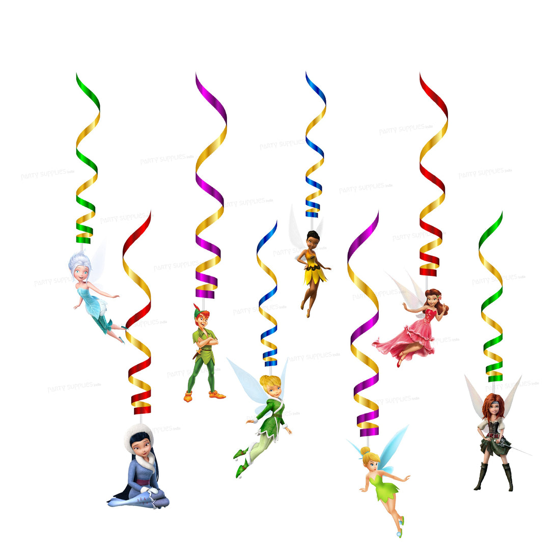 Tinker Bell Theme Swirls