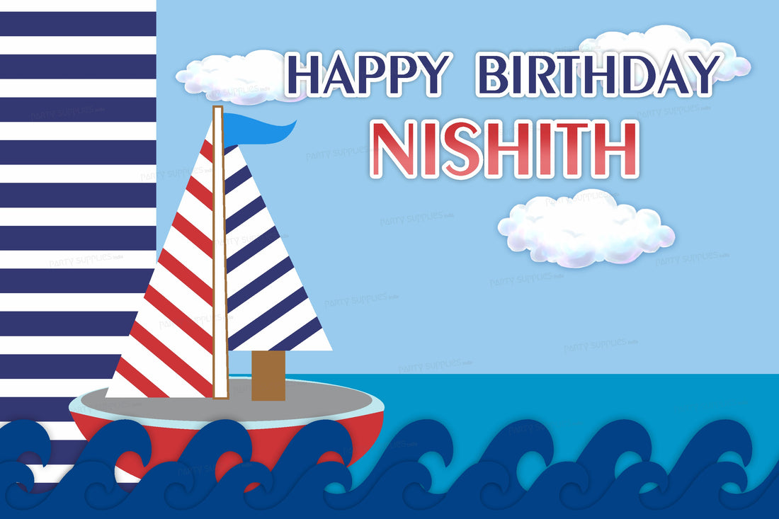 Sailor Theme Customized Backdrop