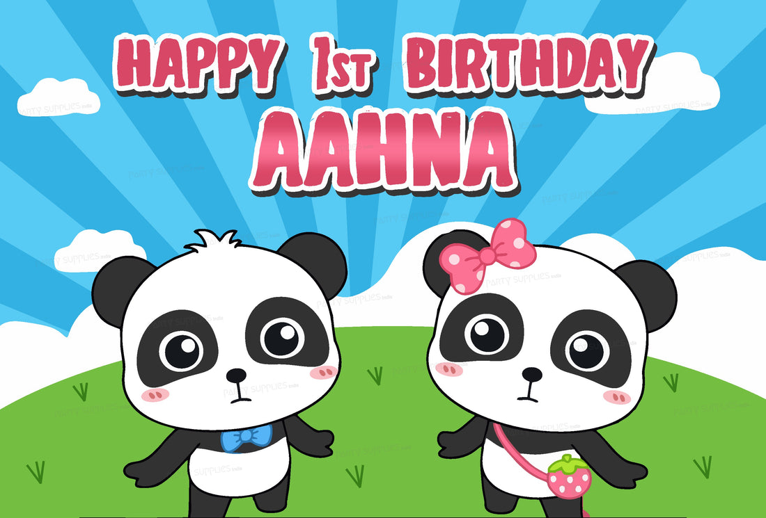 Baby Bus Theme Customized Backdrop