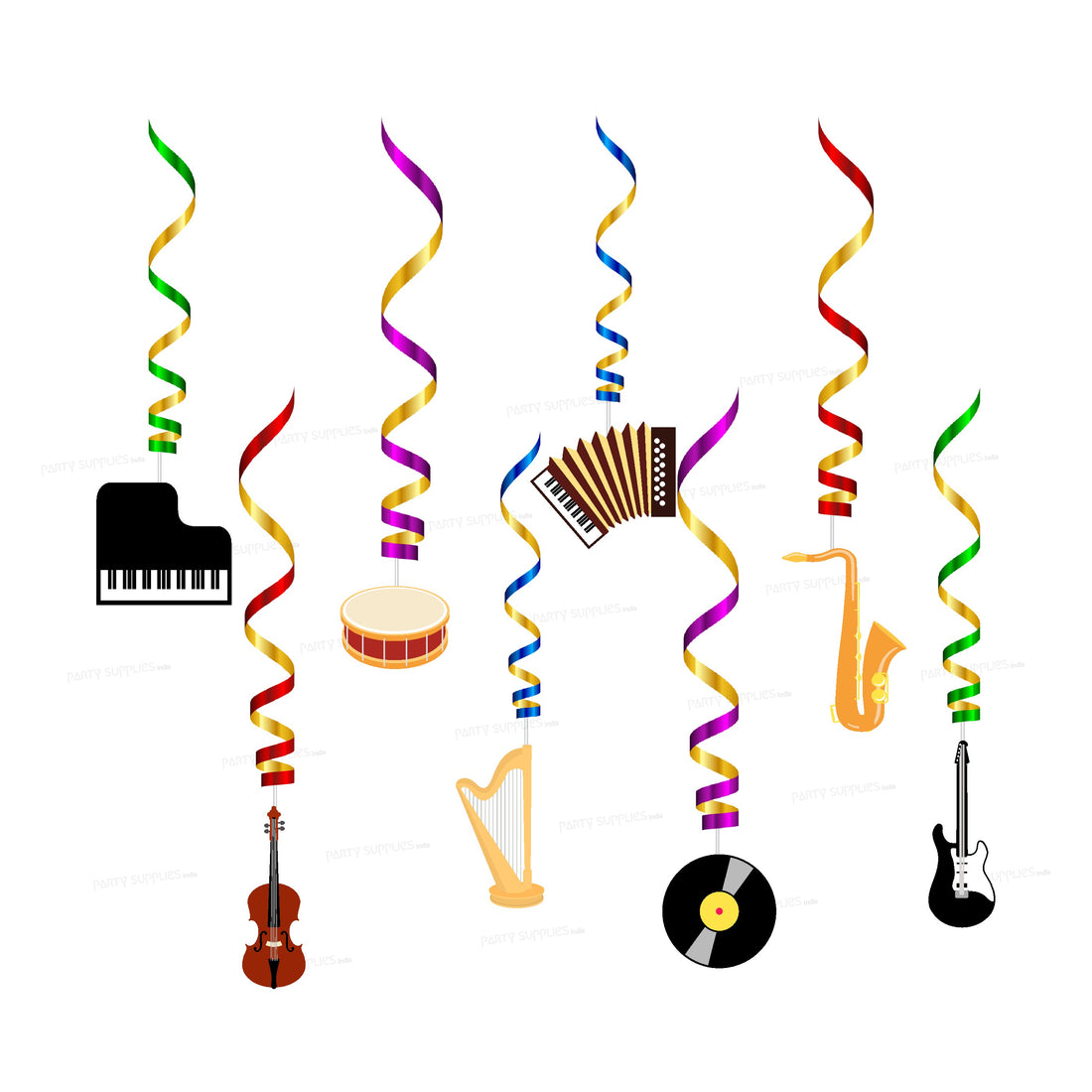 Music Theme Classic Swirls