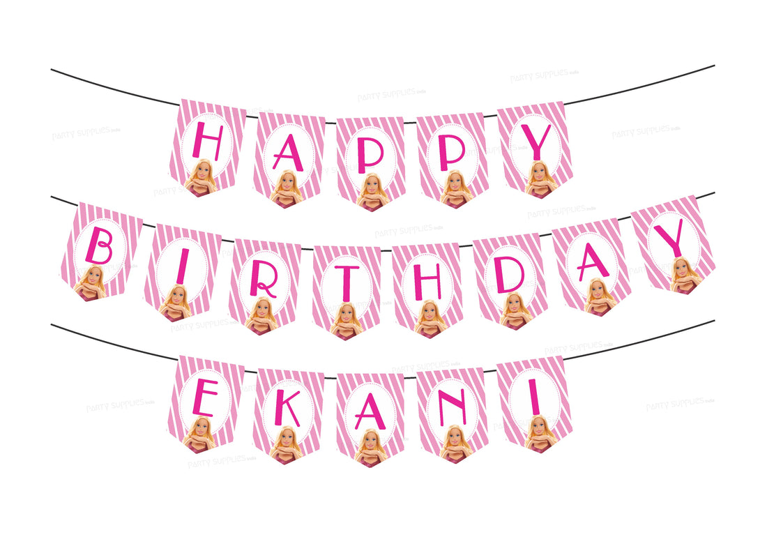 Barbie Theme Personalized Hanging