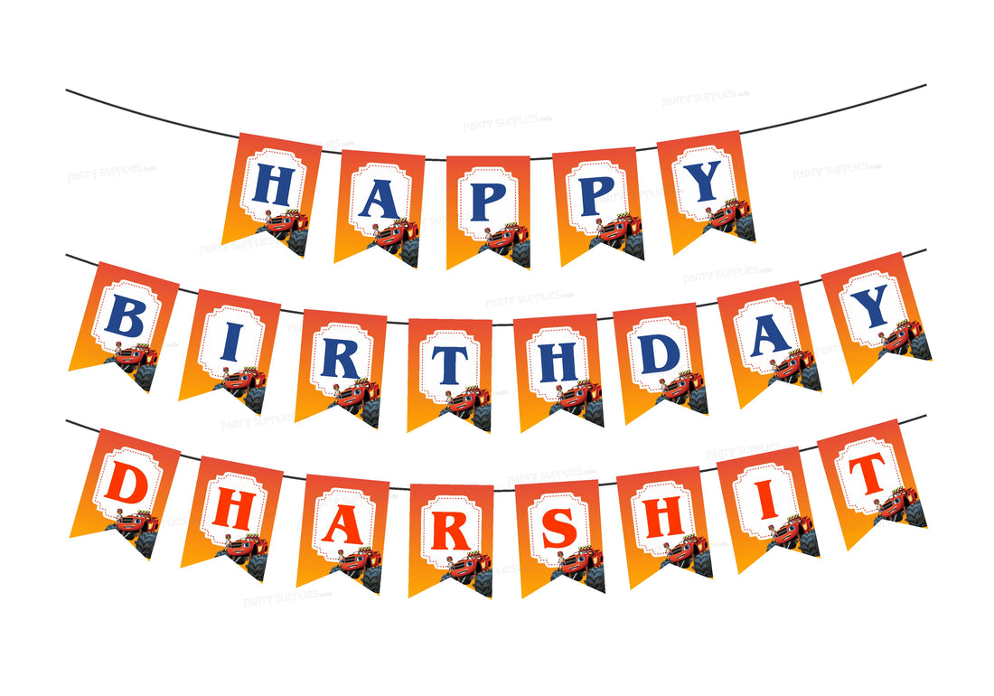 Blaze and the Monster Machines Theme Customized Hanging